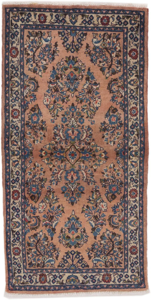 Perserteppich - Classic - 135 x 65 cm - hellrot