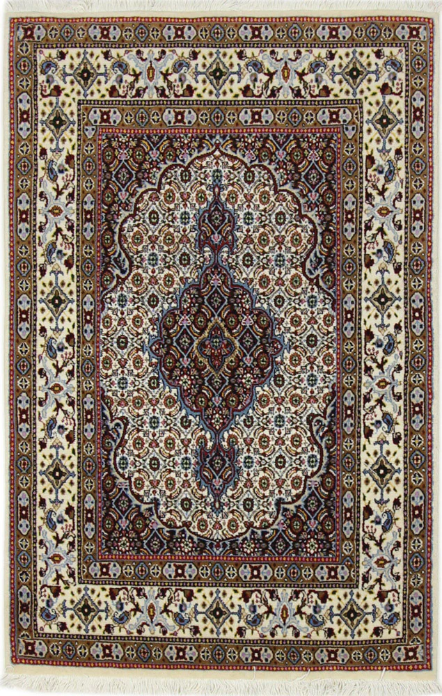 Perserteppich - Classic - 145 x 94 cm - dunkelbeige