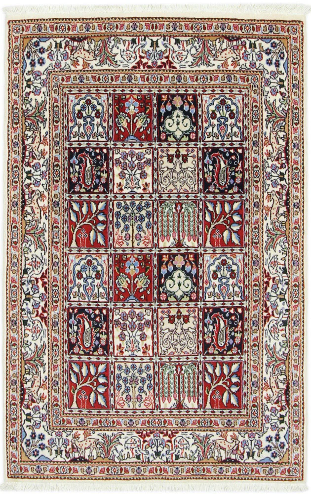Perserteppich - Classic - 150 x 97 cm - dunkelbeige
