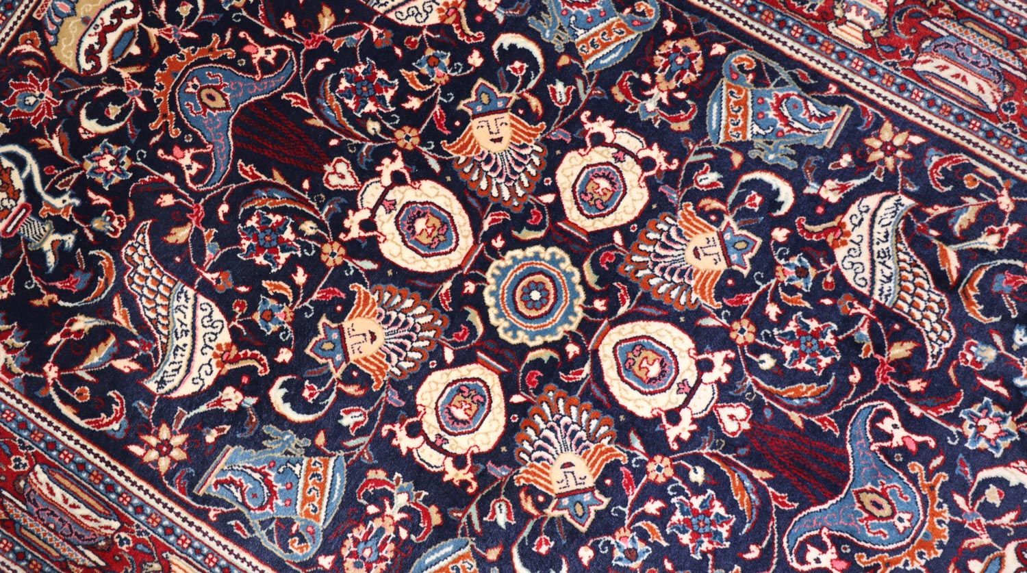 Perserteppich - Classic 164 x 106 cm - dunkelblau - Image 2