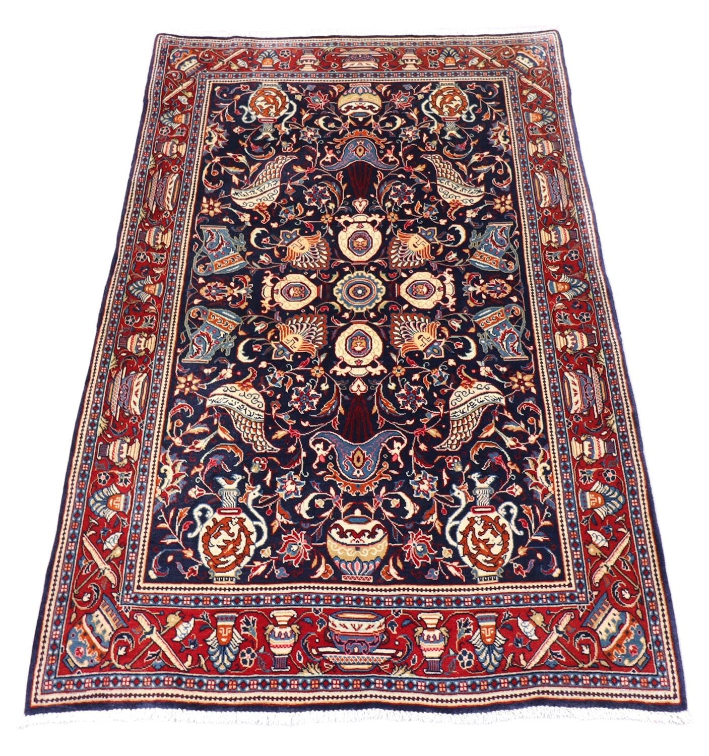 Perserteppich - Classic 164 x 106 cm - dunkelblau - Image 3