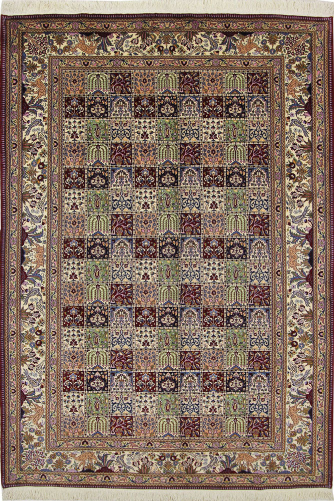 Perserteppich - Classic - 294 x 204 cm - dunkelbeige