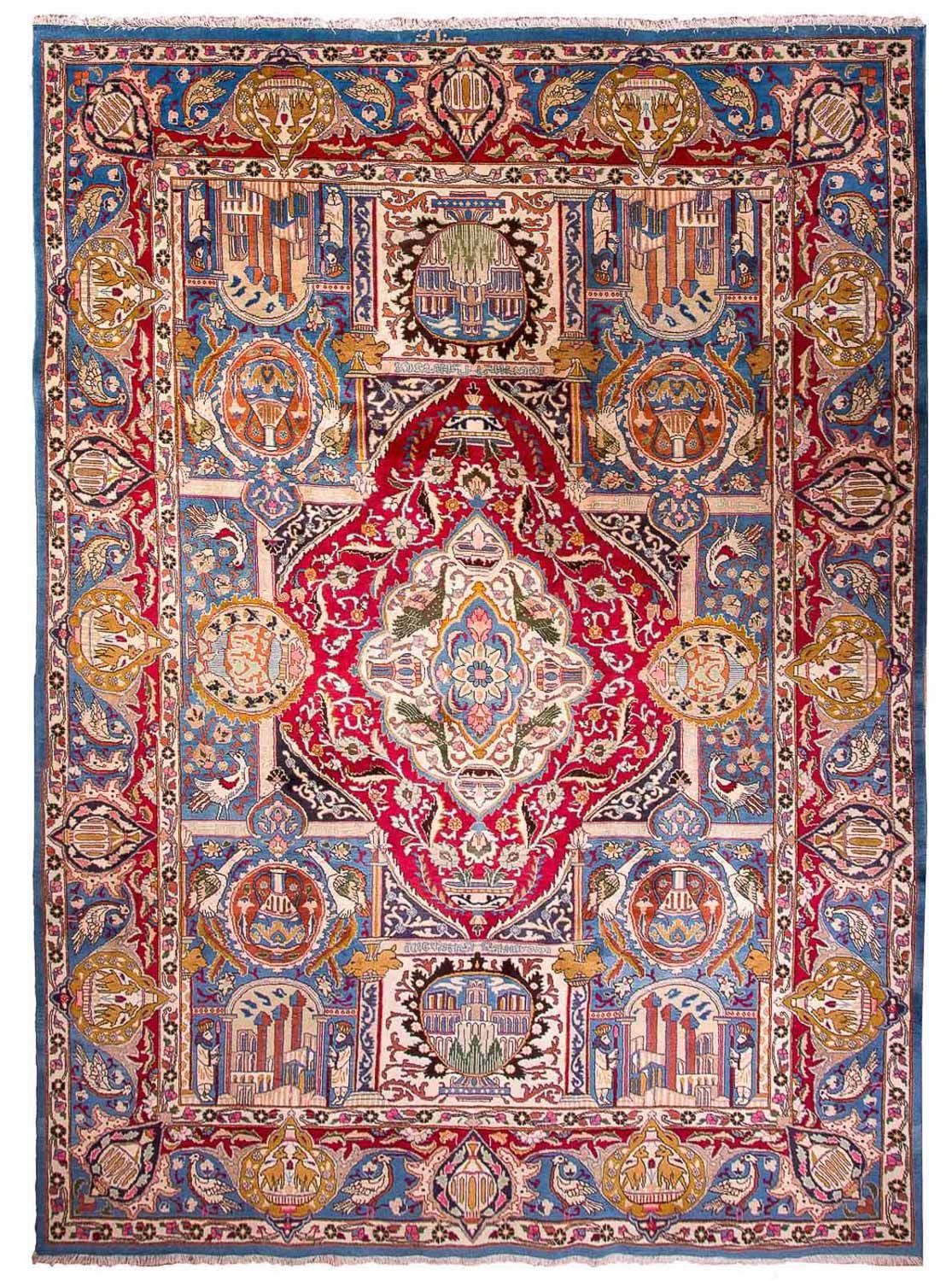 Kaschmar Teppich 349x255cm - Perserteppich