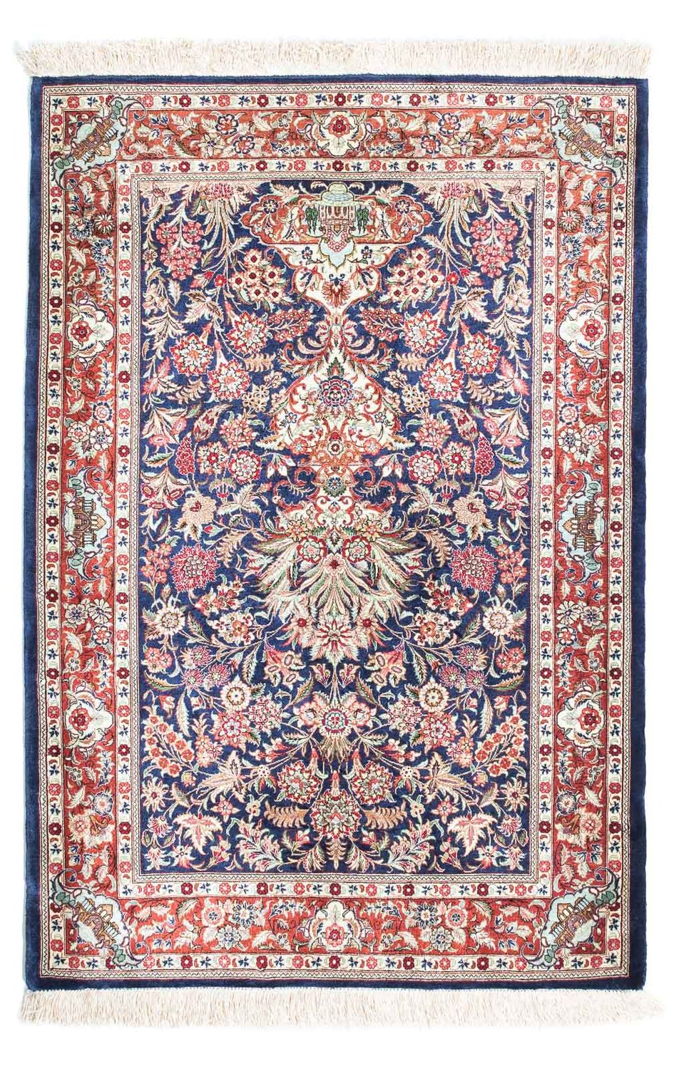 Ghom Teppich 118x80cm - Perserteppich