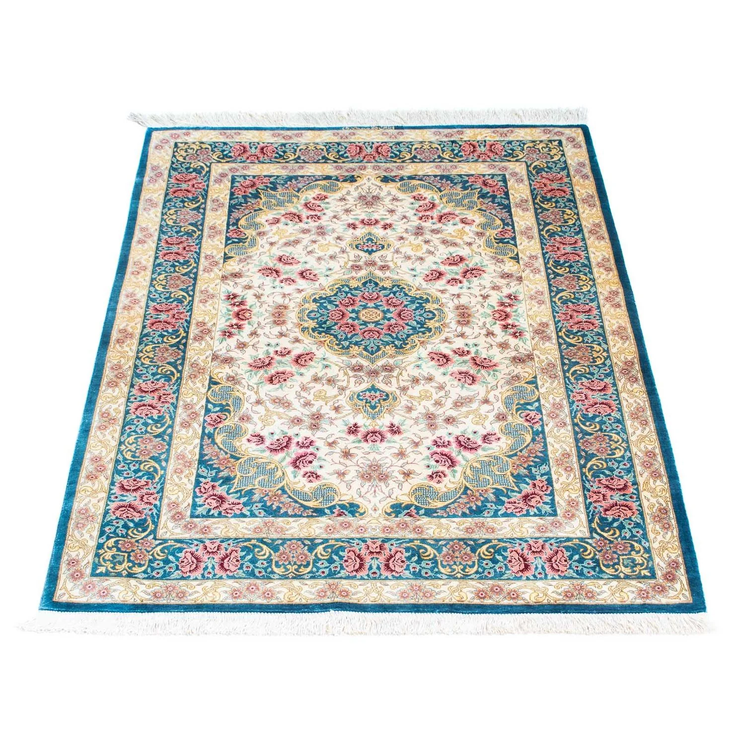 Ghom Teppich 123x77cm - Perserteppich - Image 5