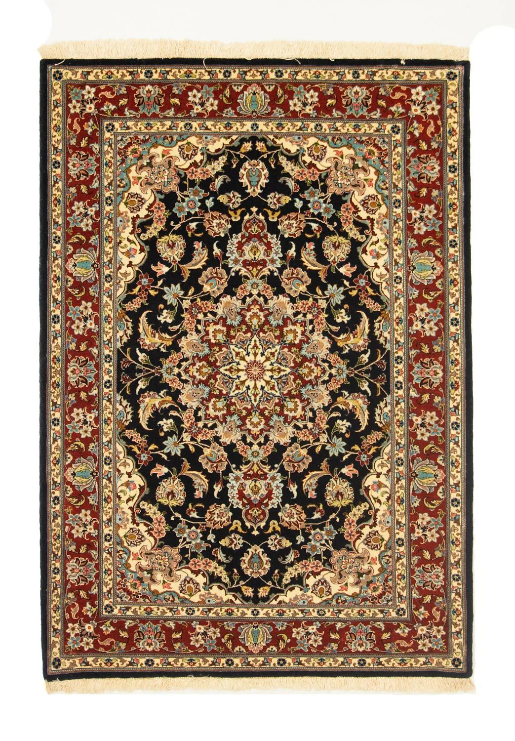 Ghom Teppich 151x105cm - Perserteppich