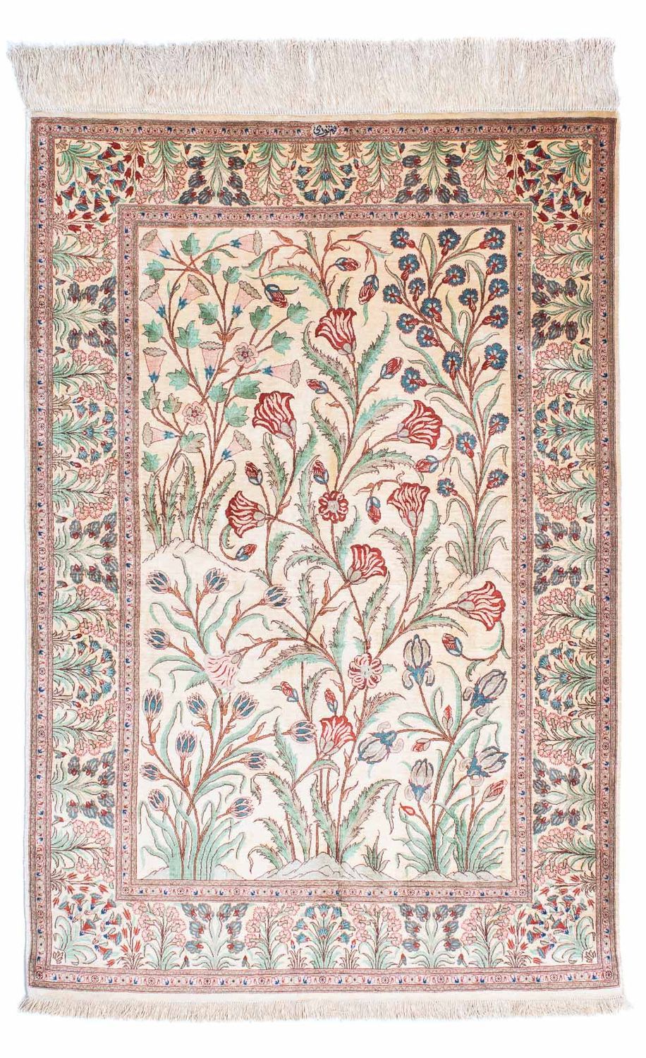 Ghom Teppich 156x102cm - Perserteppich