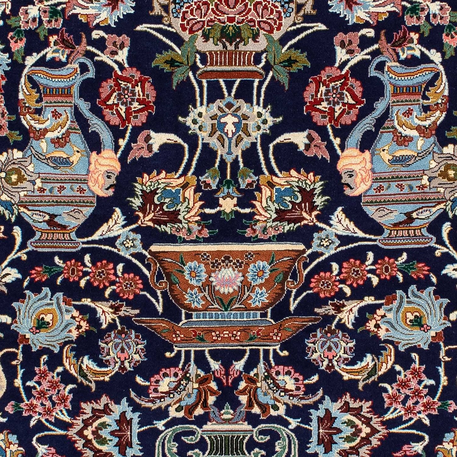 Perserteppich - Ghom 188 x 135 cm - dunkelblau - Image 2