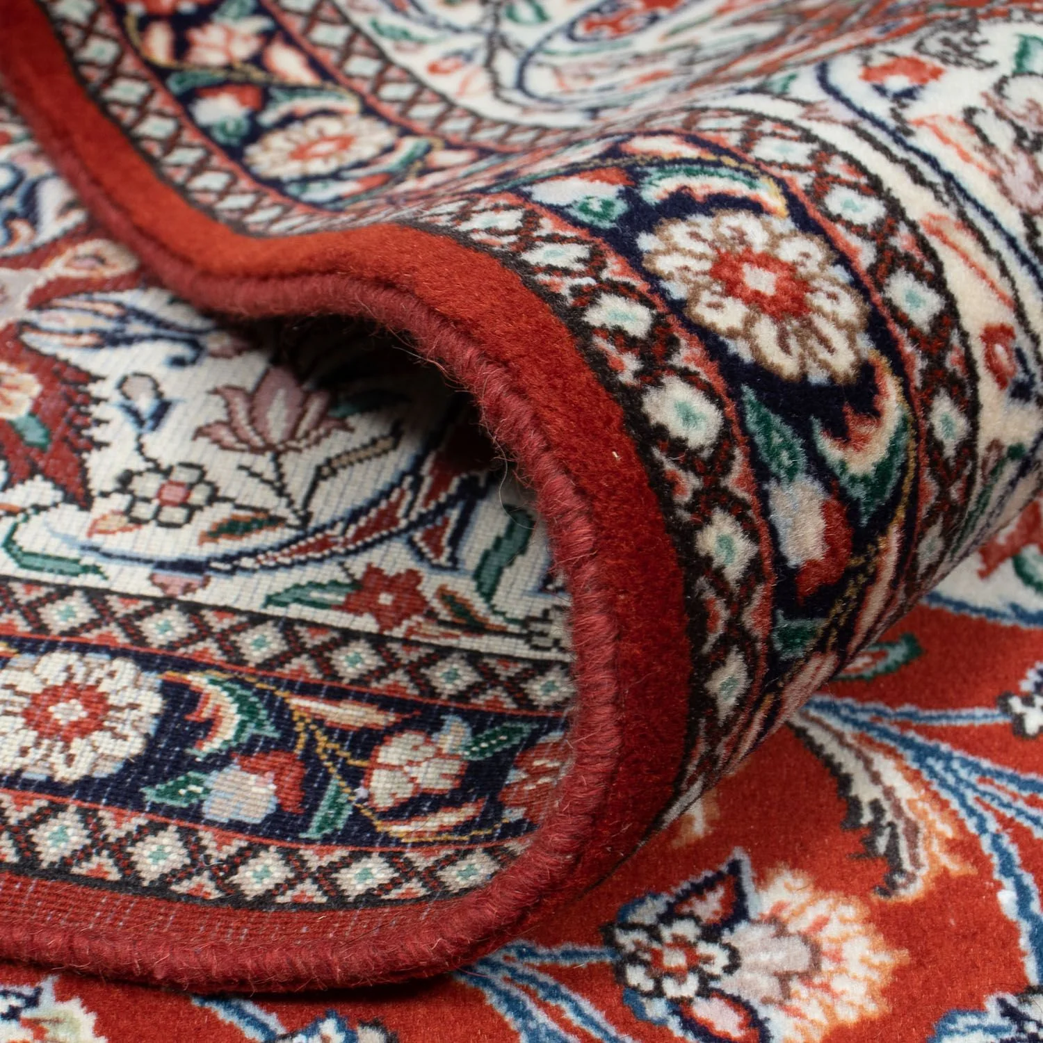 Perserteppich - Ghom 274 x 209 cm - rot - Image 4