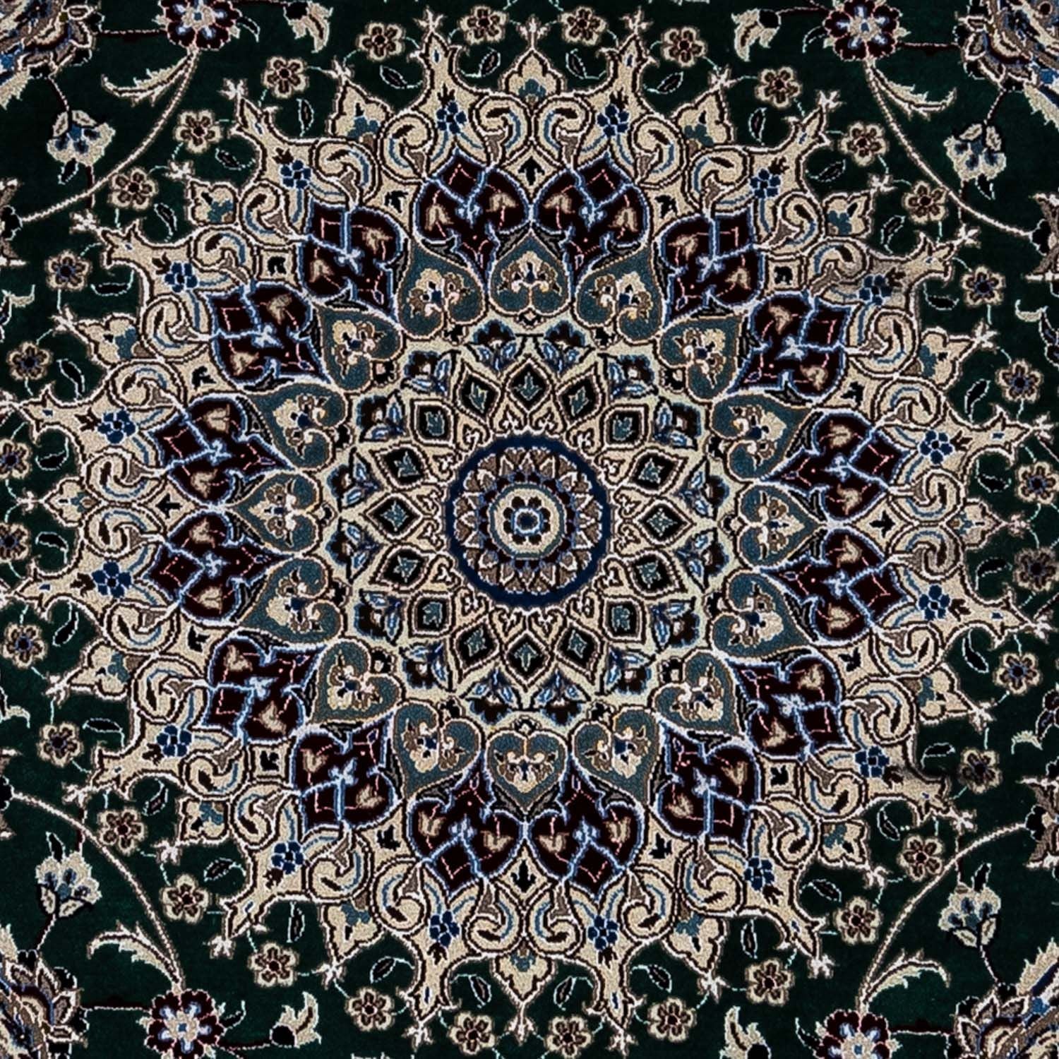 Perserteppich - Ghom 352 x 241 cm - schwarz - Image 2