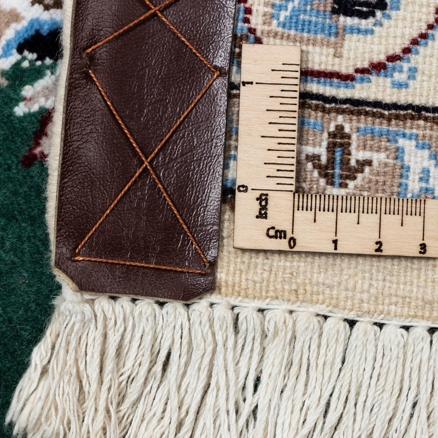 Perserteppich - Ghom 352 x 241 cm - schwarz - Image 6