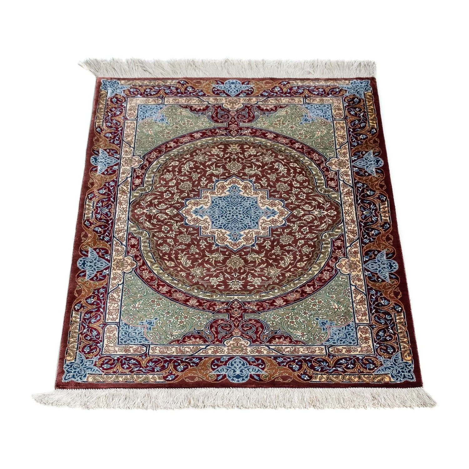 Ghom Teppich 90x61cm - Perserteppich - Image 5
