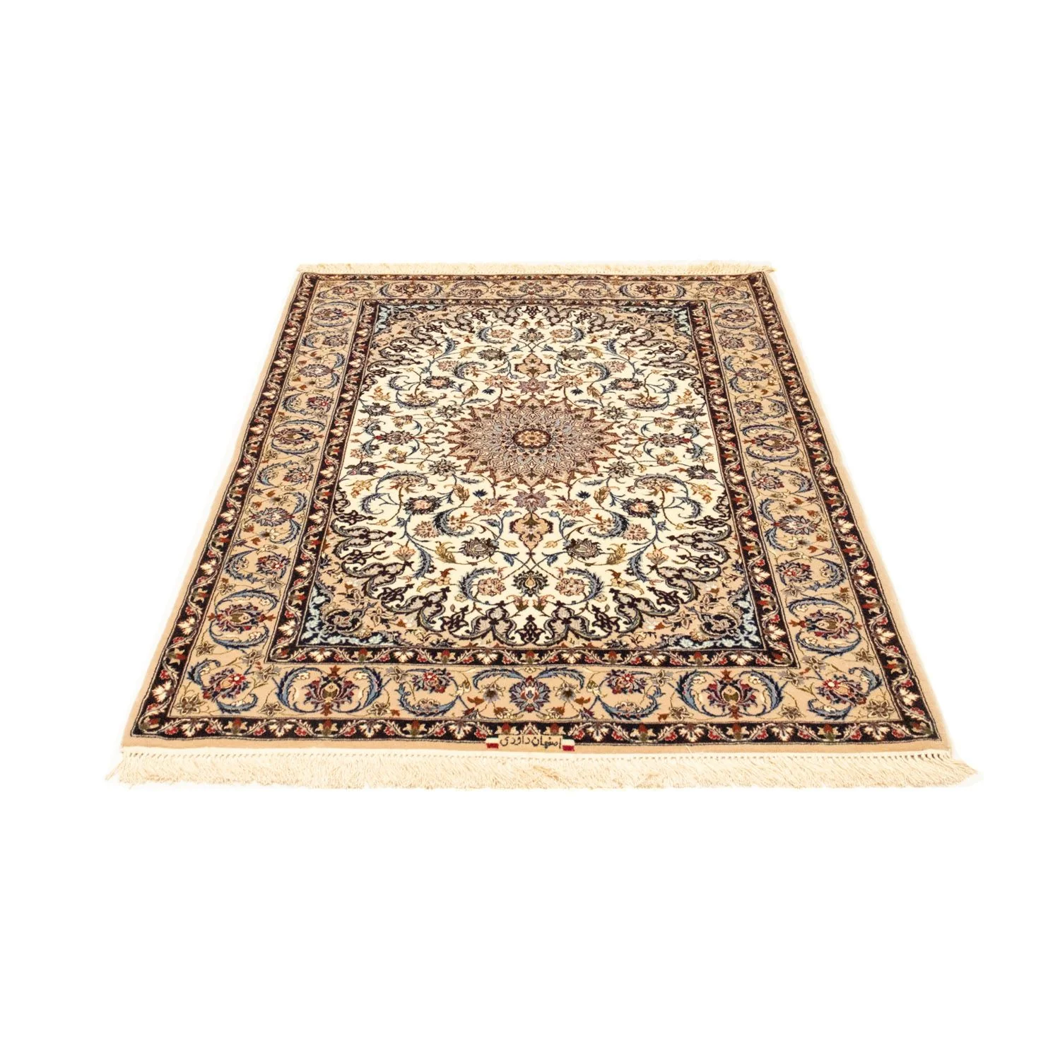 Perserteppich - Isfahan - Premium 160 x 109 cm - beige - Image 6