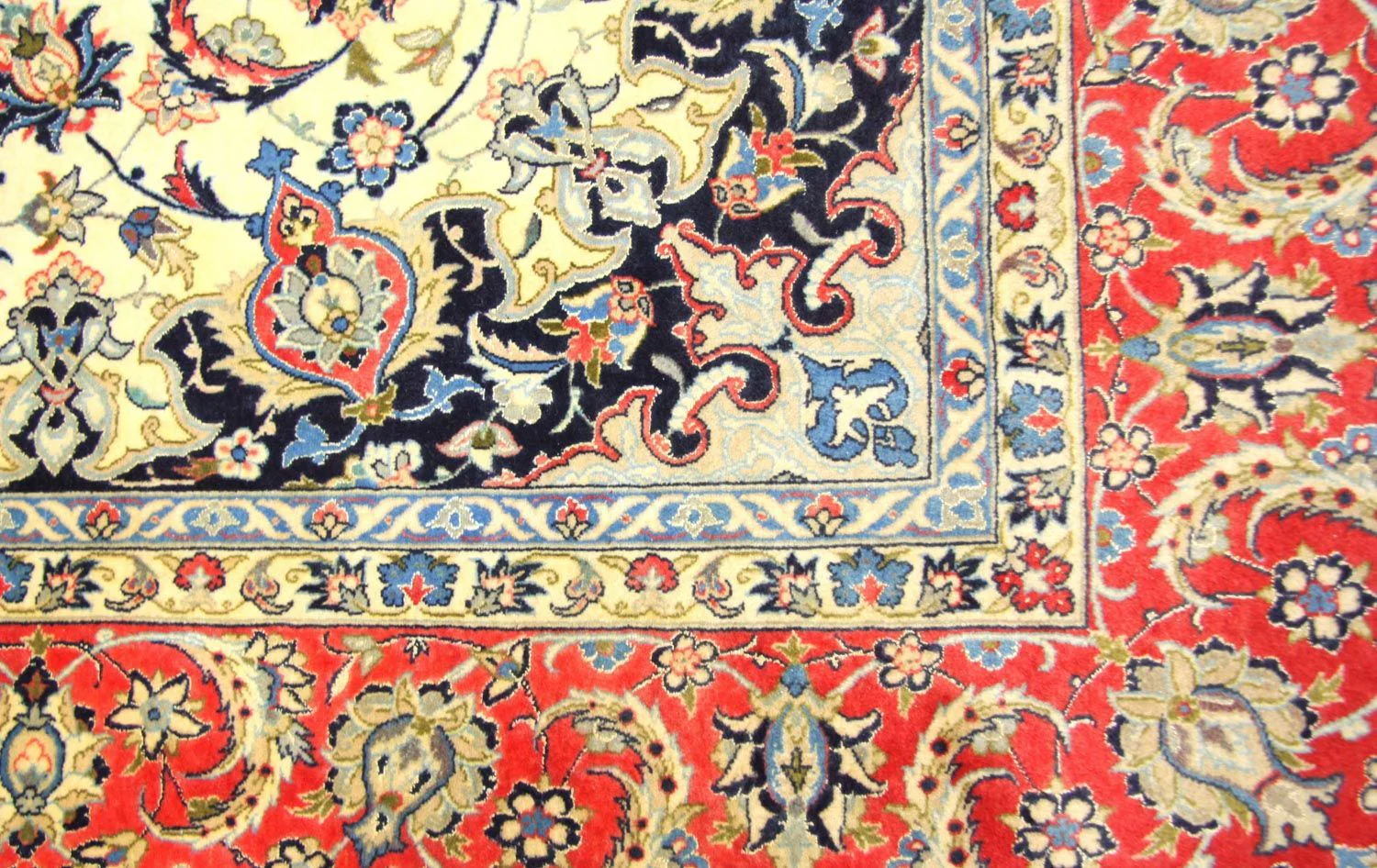 Perserteppich - Isfahan - Premium 243 x 153 cm - beige - Image 3