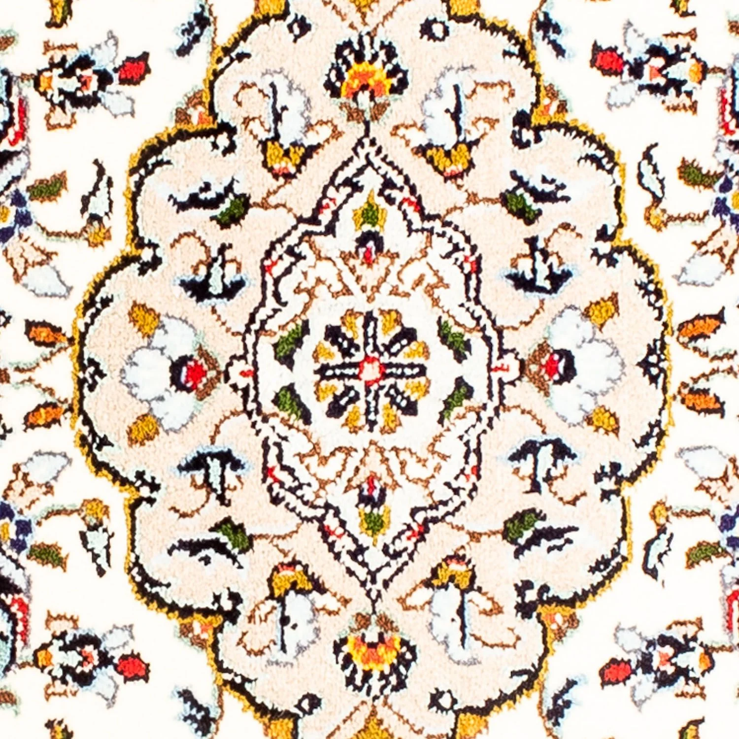 Perserteppich - Keshan 100 x 69 cm - beige - Image 2