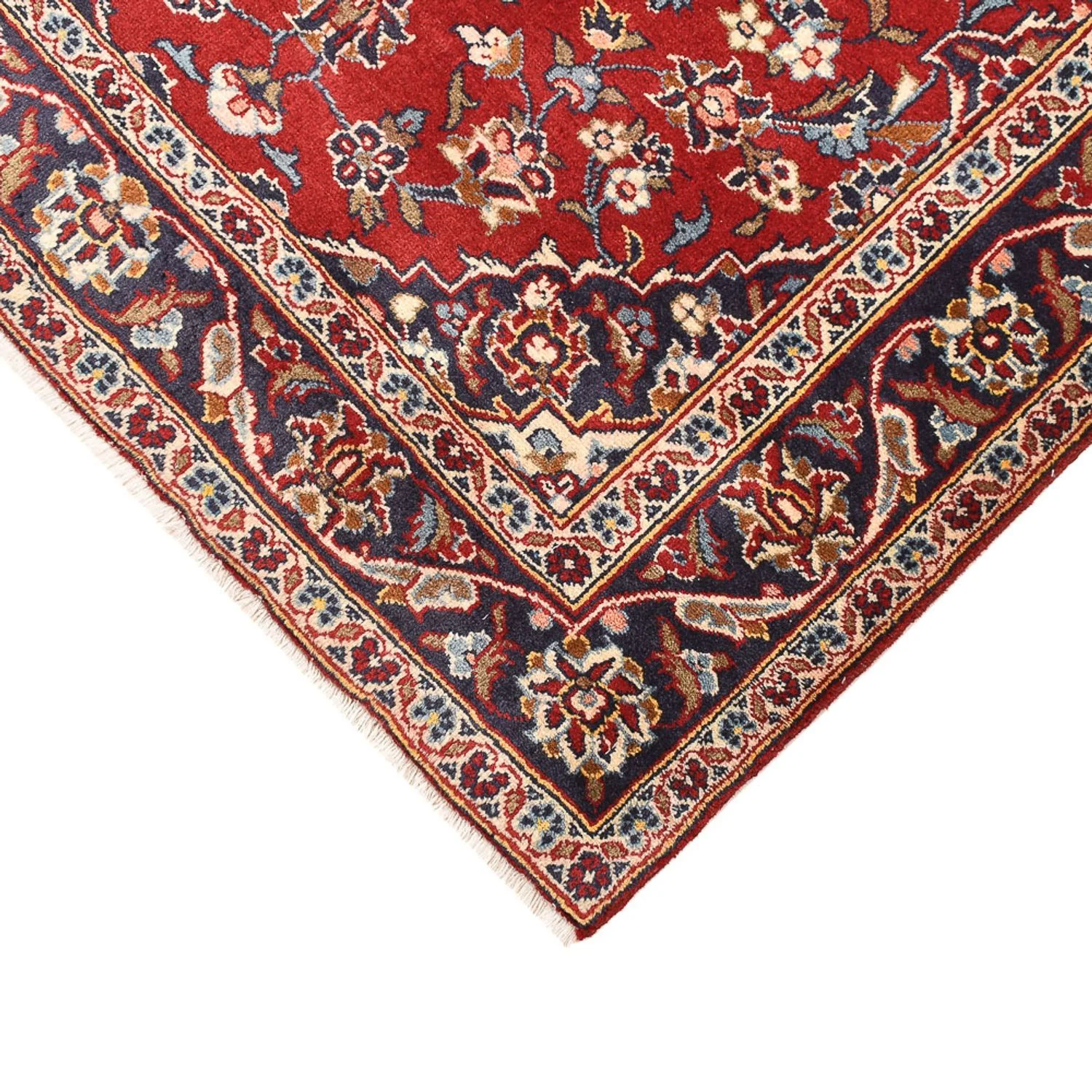 Perserteppich - Keshan - 137 x 103 cm - rot - Image 2
