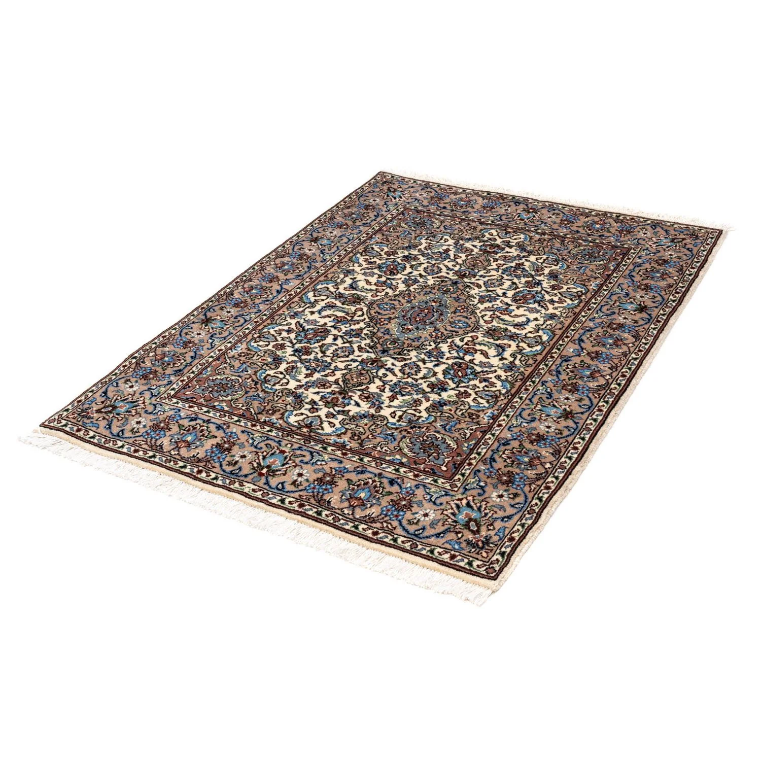 Perserteppich - Keshan 140 x 100 cm - beige - Image 5