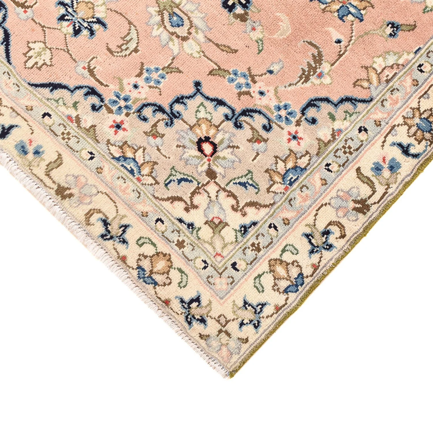 Perserteppich - Keshan - 140 x 95 cm - rosa - Image 2