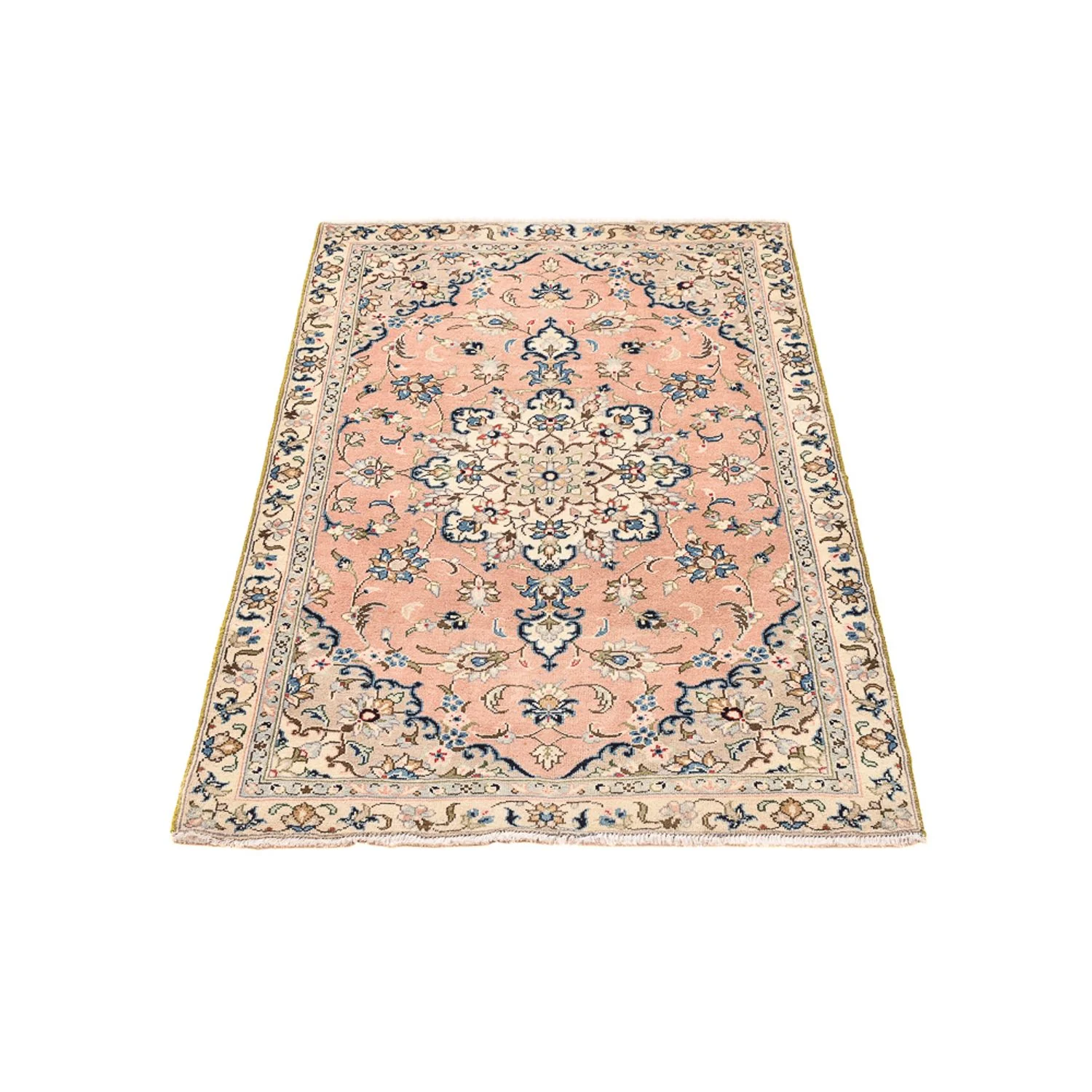 Perserteppich - Keshan - 140 x 95 cm - rosa - Image 5