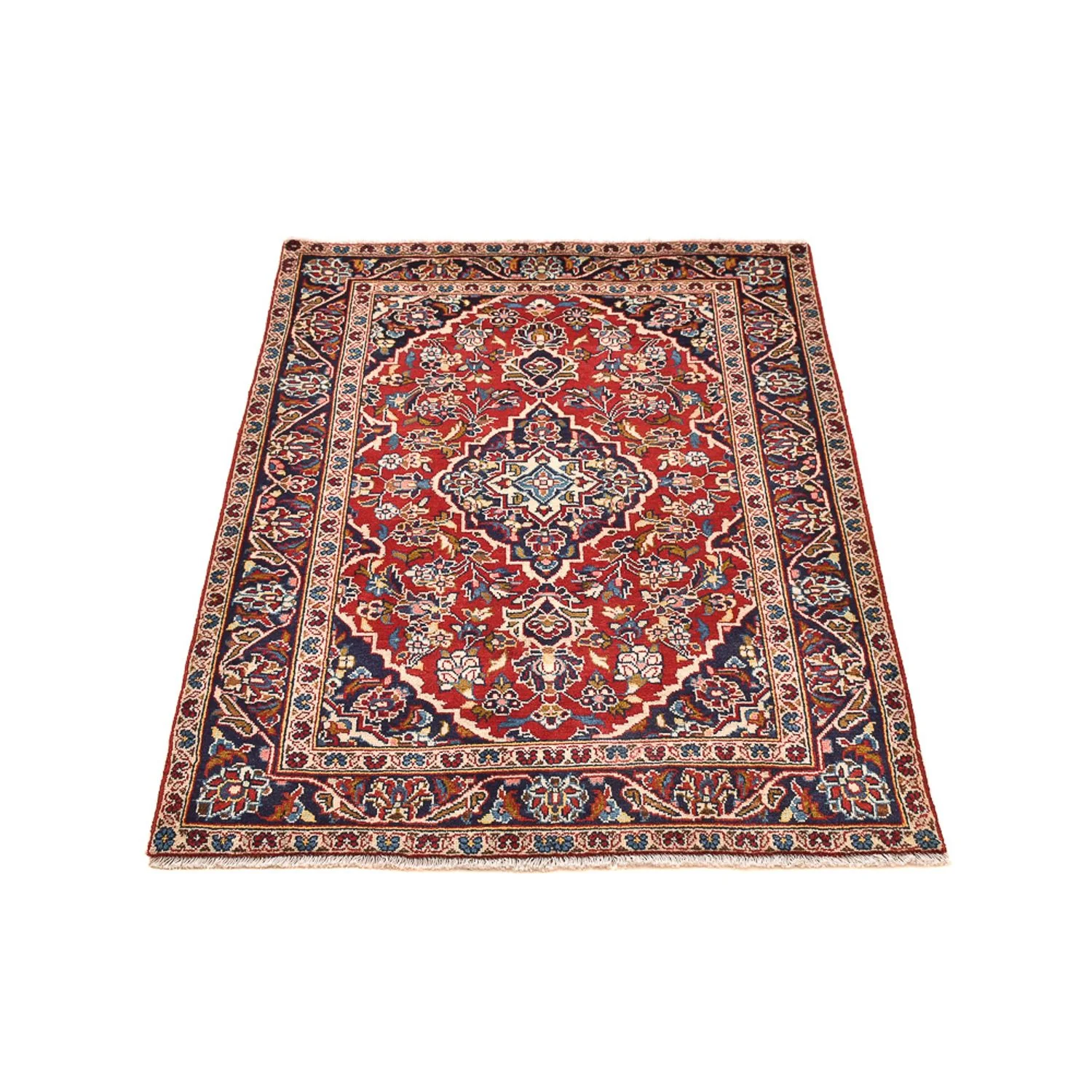 Perserteppich - Keshan - 140 x 97 cm - rot - Image 5