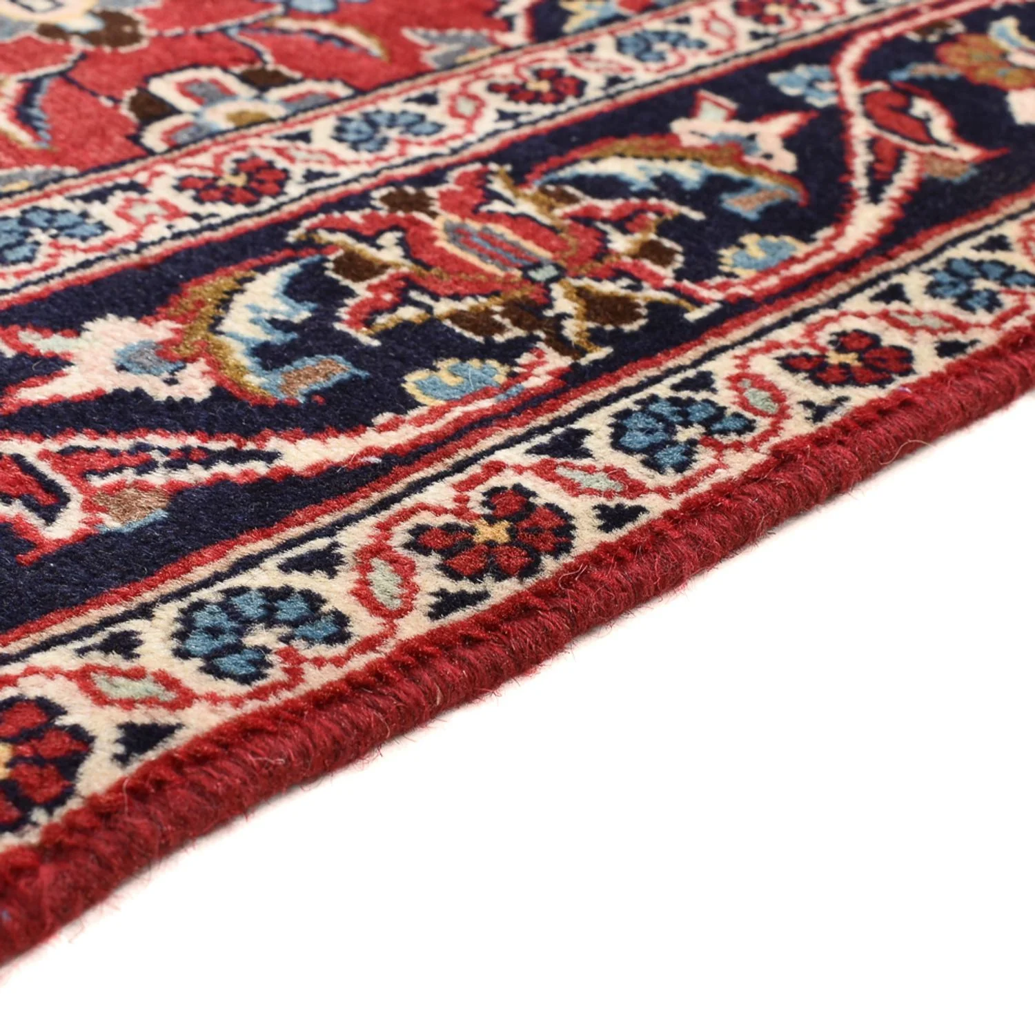 Perserteppich - Keshan - 144 x 96 cm - rot - Image 3