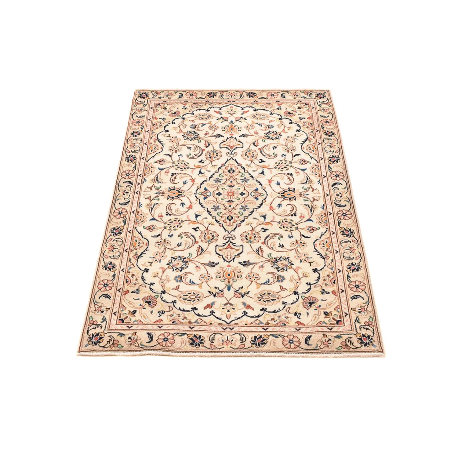 Perserteppich - Keshan - 145 x 92 cm - beige - Image 5