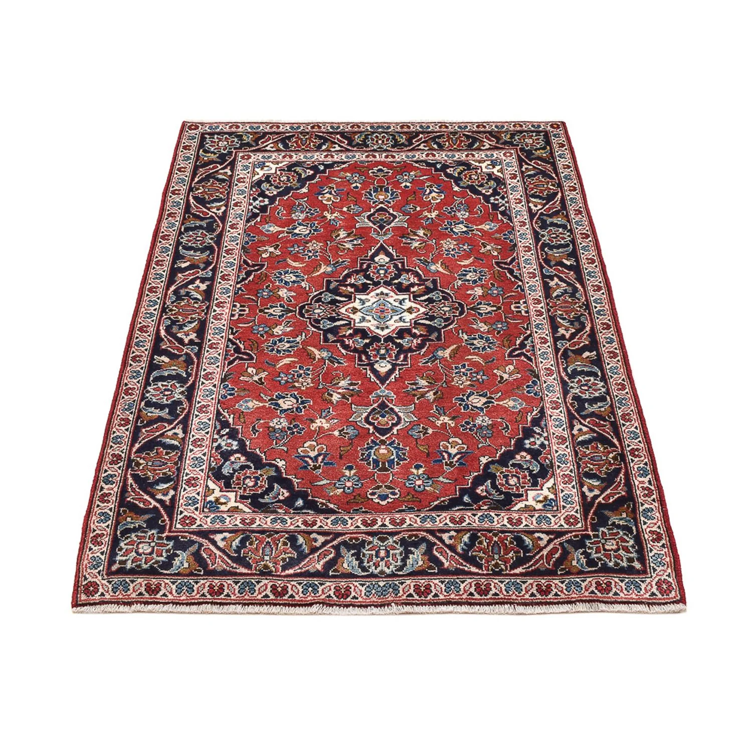 Perserteppich - Keshan - 147 x 107 cm - rot - Image 5