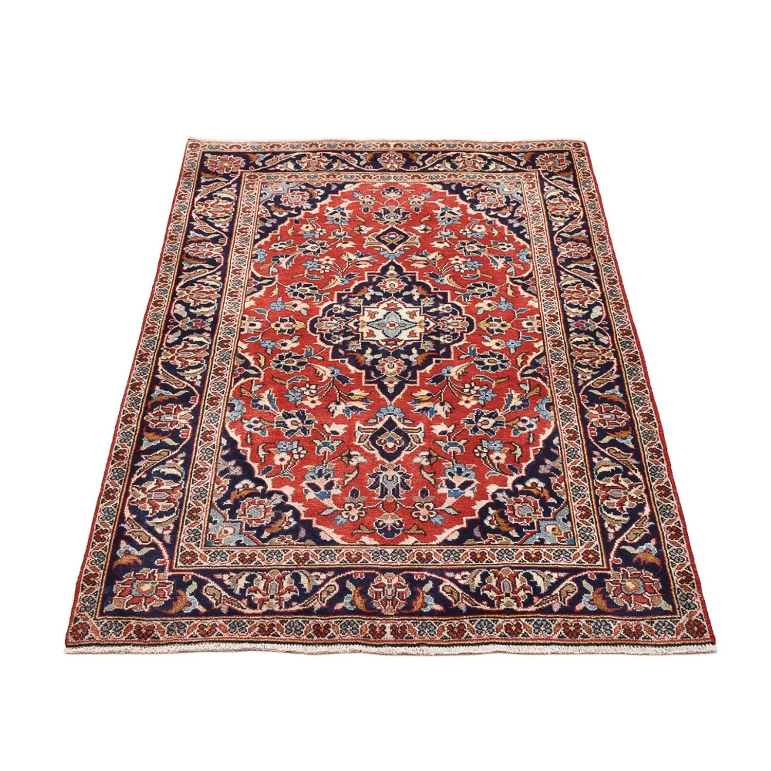 Perserteppich - Keshan - 147 x 98 cm - rot - Image 5
