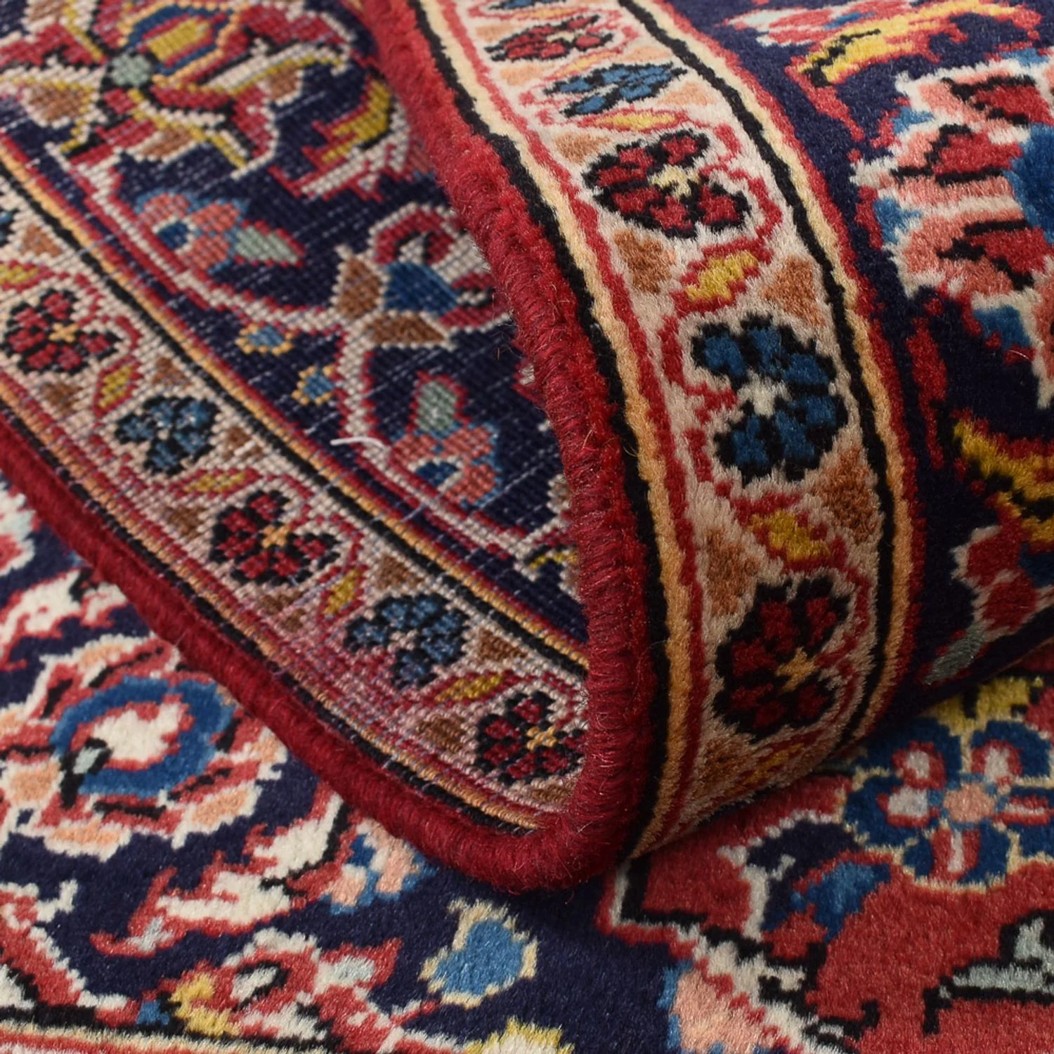 Perserteppich - Keshan - 148 x 98 cm - rot - Image 4