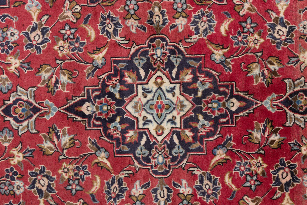 Perserteppich - Keshan - 150 x 100 cm - rot - Image 8