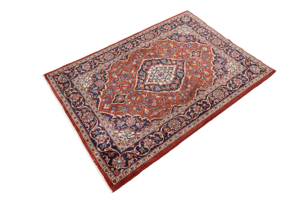 Perserteppich - Keshan - 150 x 110 cm - rost - Image 2
