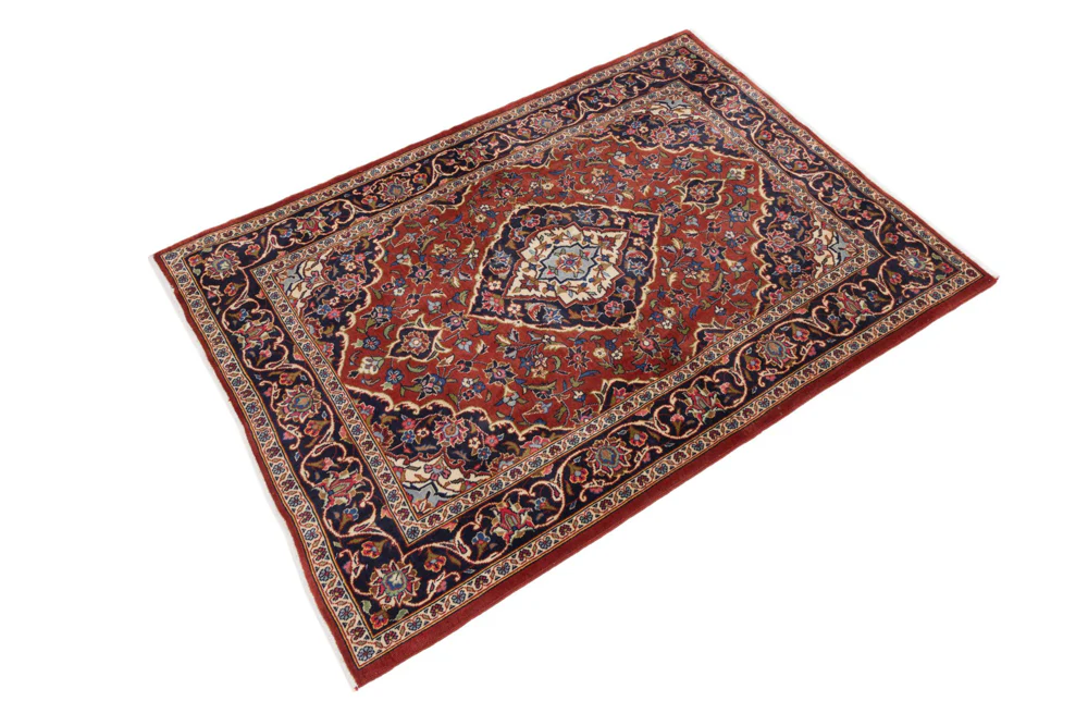 Perserteppich - Keshan - 150 x 110 cm - rost - Image 3