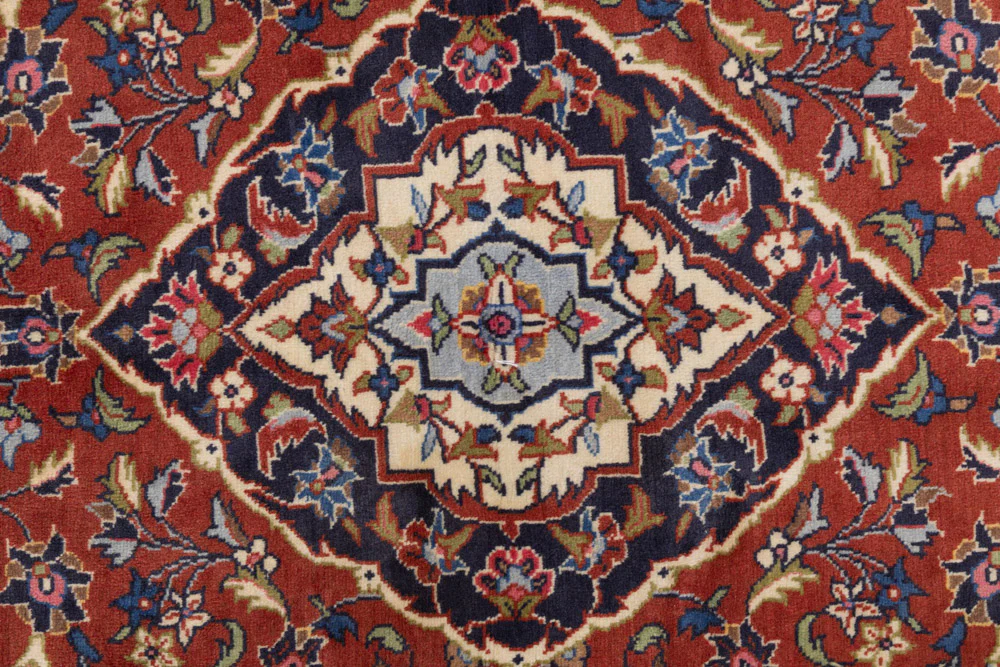 Perserteppich - Keshan - 150 x 110 cm - rost - Image 8