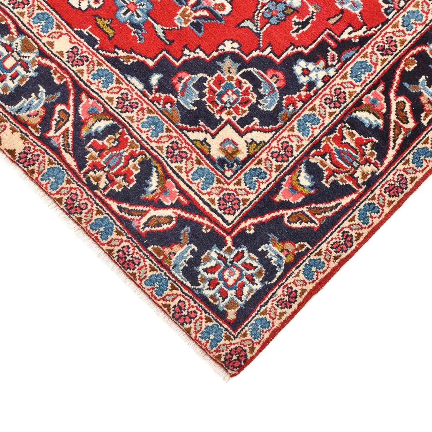 Perserteppich - Keshan - 150 x 93 cm - rot - Image 2