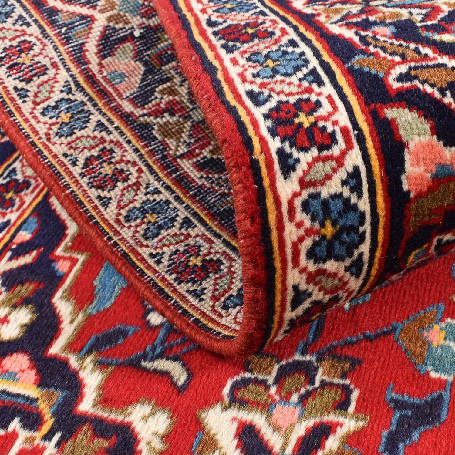 Perserteppich - Keshan - 152 x 102 cm - rot - Image 4