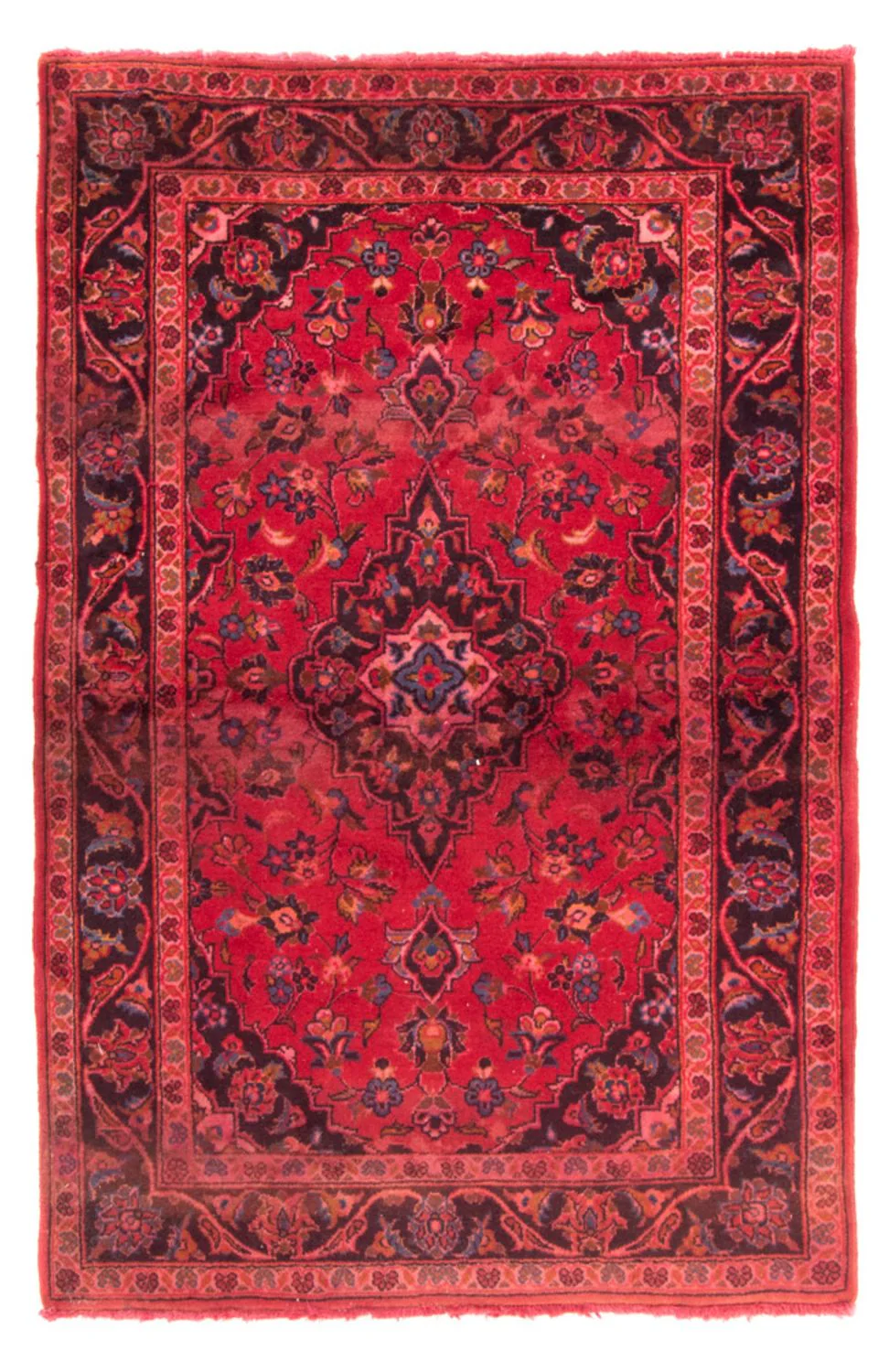 Perserteppich - Keshan - 155 x 100 cm - rot
