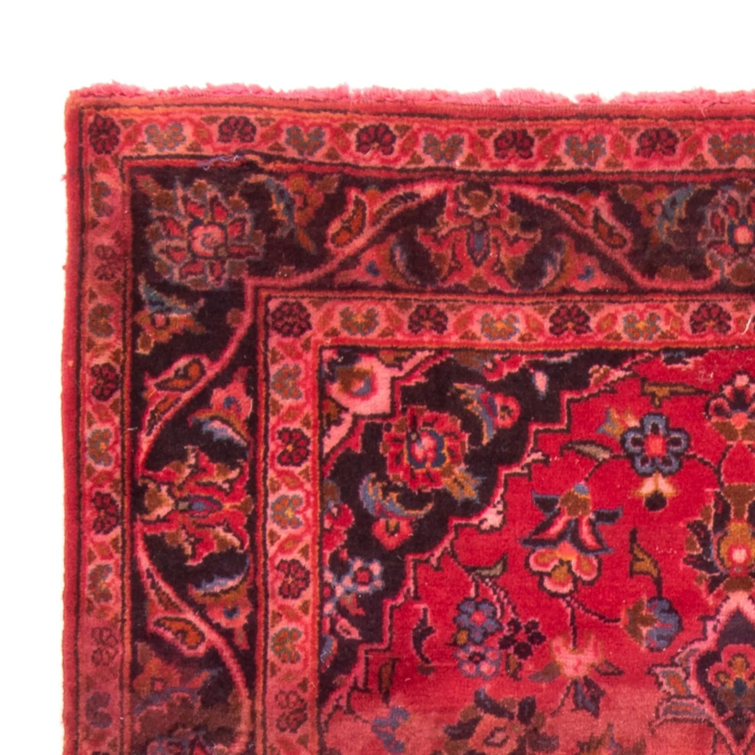 Perserteppich - Keshan - 155 x 100 cm - rot - Image 3