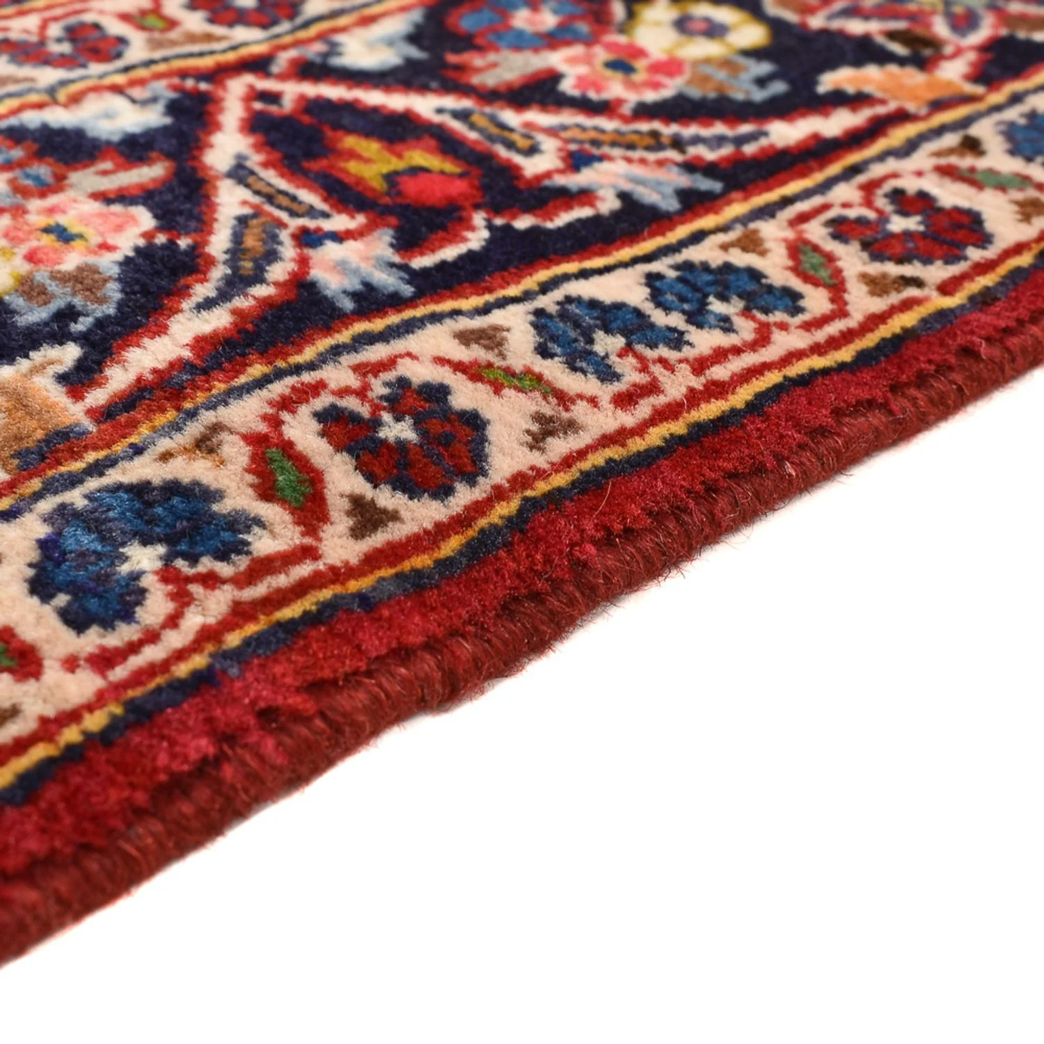 Perserteppich - Keshan - 155 x 105 cm - rot - Image 3