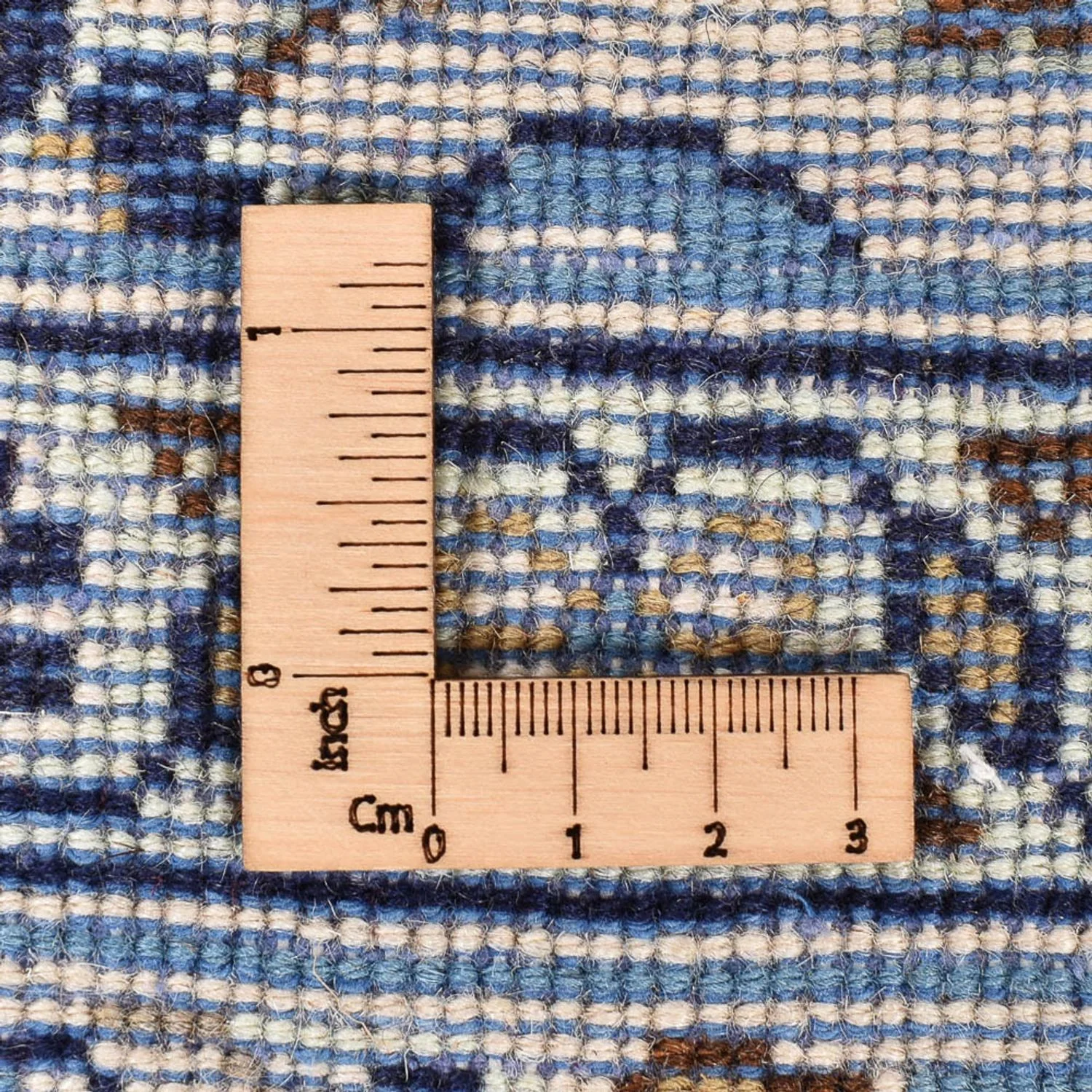 Perserteppich - Keshan - 155 x 99 cm - sand - Image 6