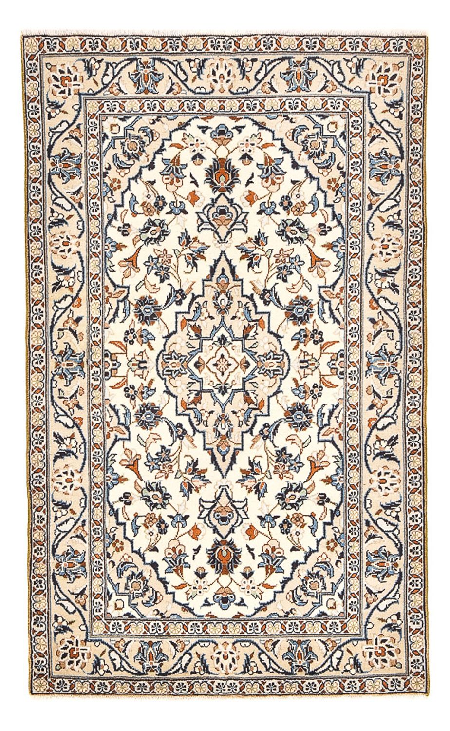 Perserteppich - Keshan - 157 x 95 cm - sand