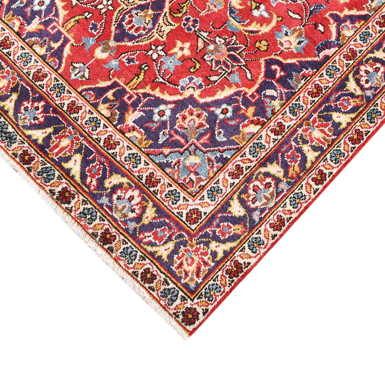 Perserteppich - Keshan - 161 x 97 cm - rot - Image 2