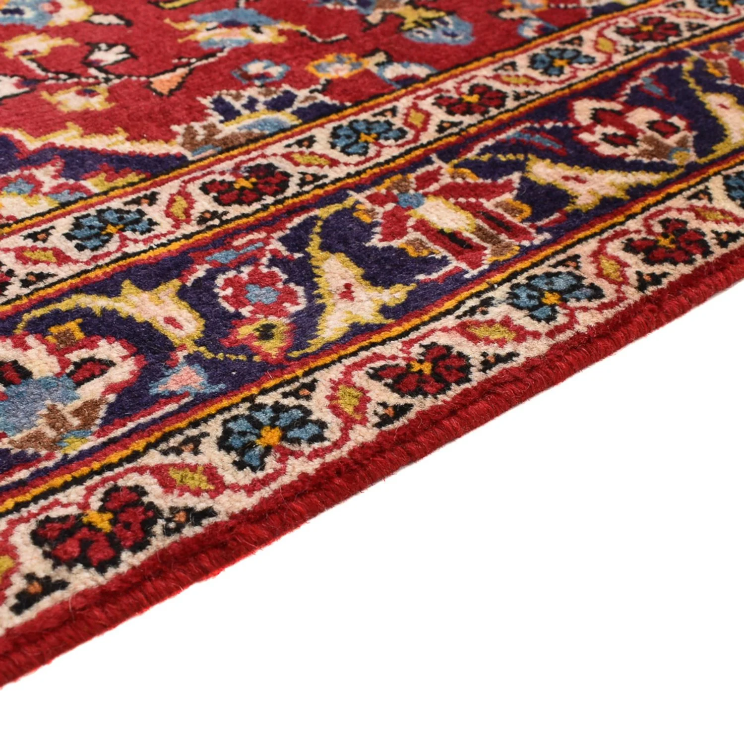 Perserteppich - Keshan - 161 x 97 cm - rot - Image 3