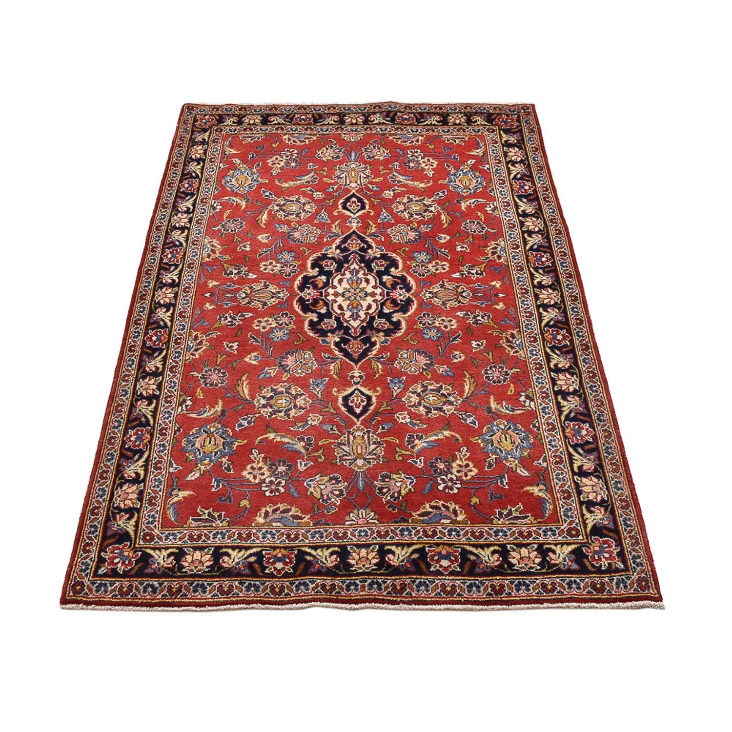 Perserteppich - Keshan - 162 x 101 cm - rot - Image 5