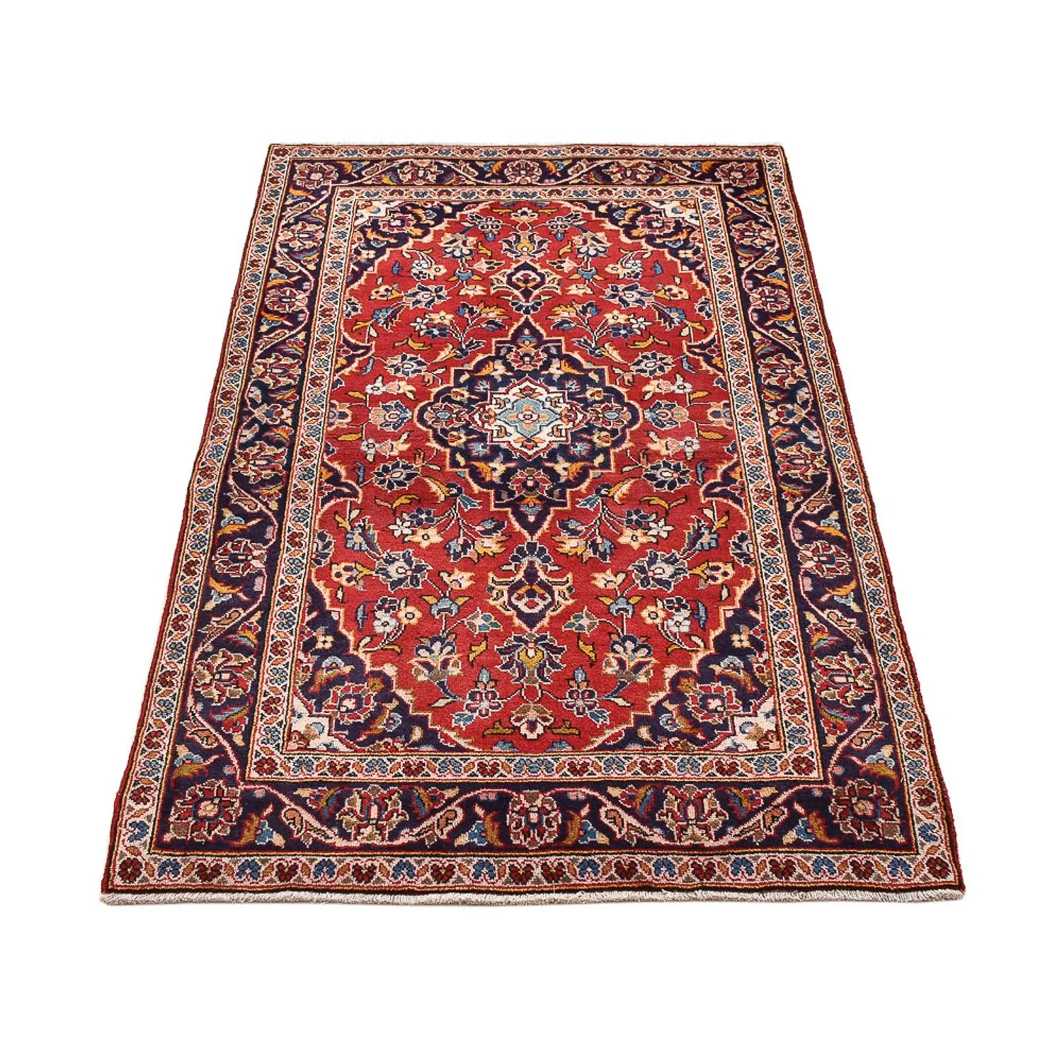 Perserteppich - Keshan - 162 x 98 cm - rot - Image 5