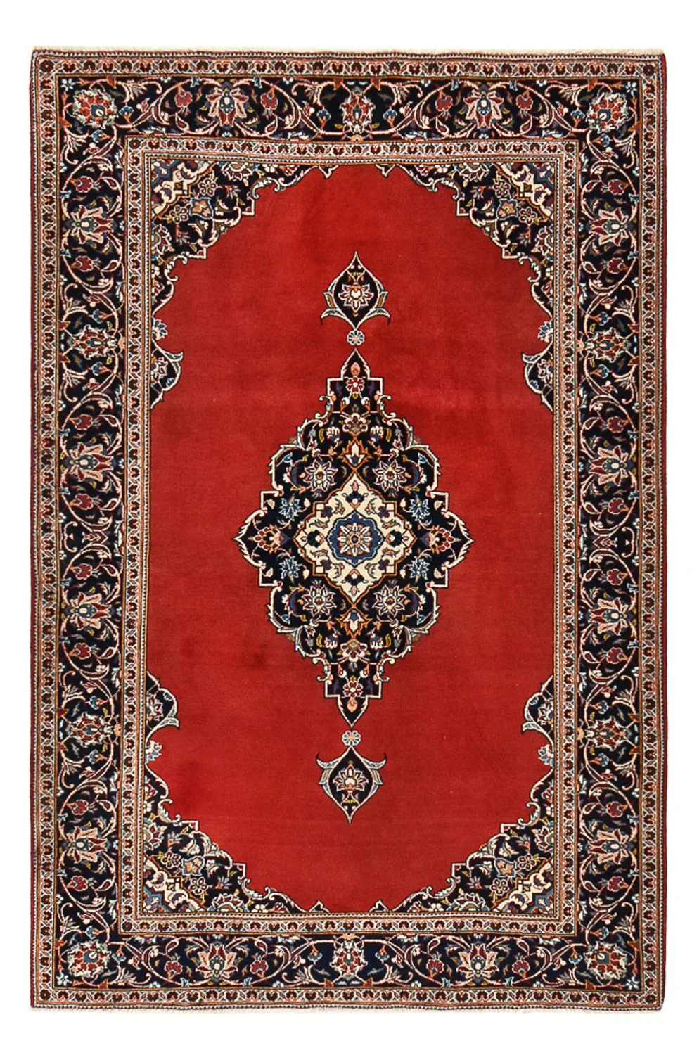 Keshan Teppich 205x132cm - Perserteppich