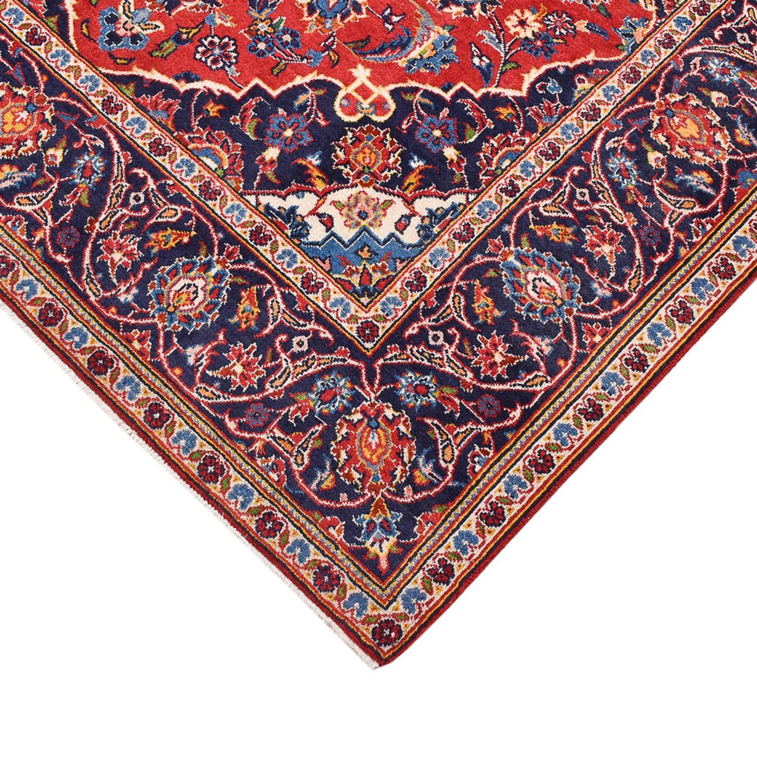Perserteppich - Keshan - 210 x 152 cm - rot - Image 2