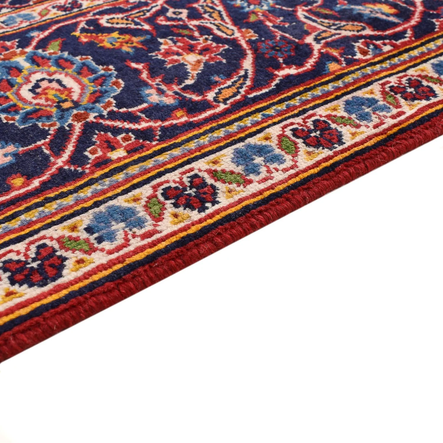 Perserteppich - Keshan - 210 x 152 cm - rot - Image 3