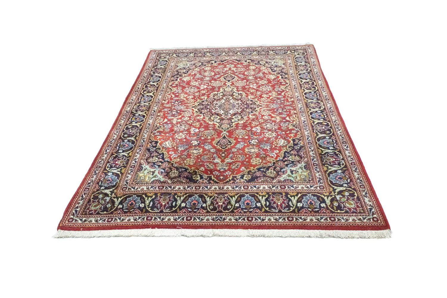 Perserteppich - Keshan 214 x 144 cm - rot - Image 5