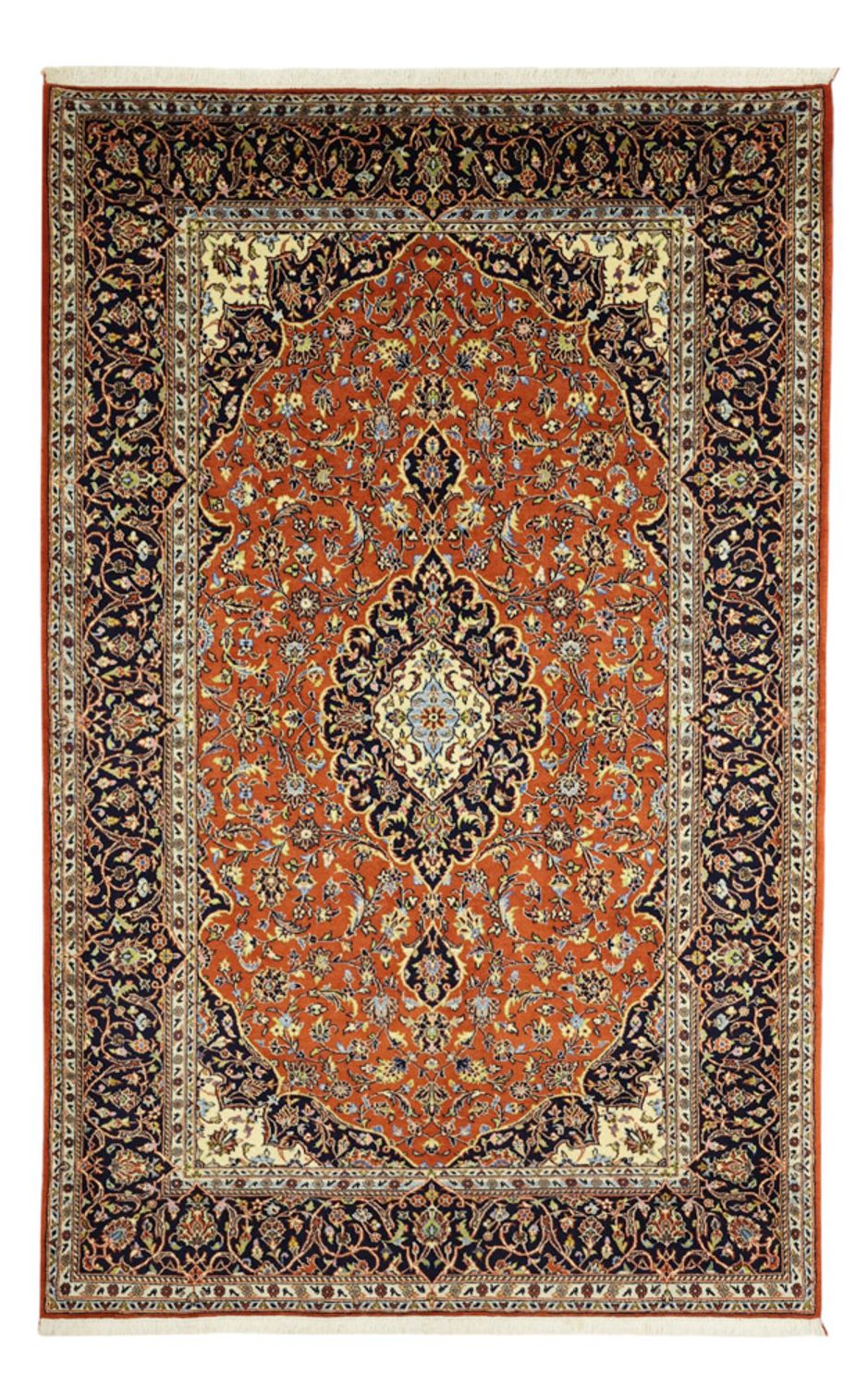 Keshan Teppich 215x138cm - Perserteppich