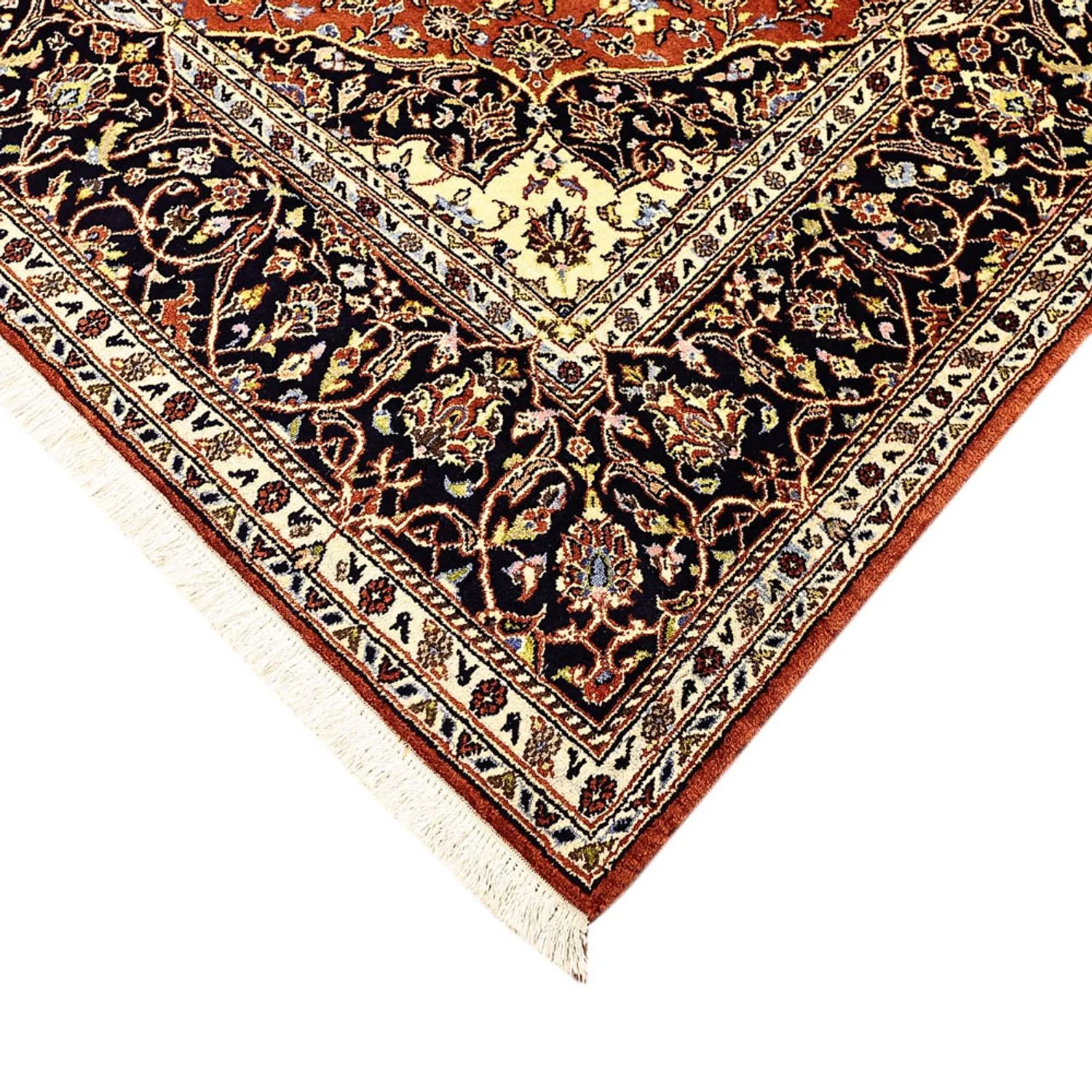 Keshan Teppich 215x138cm - Perserteppich - Image 4